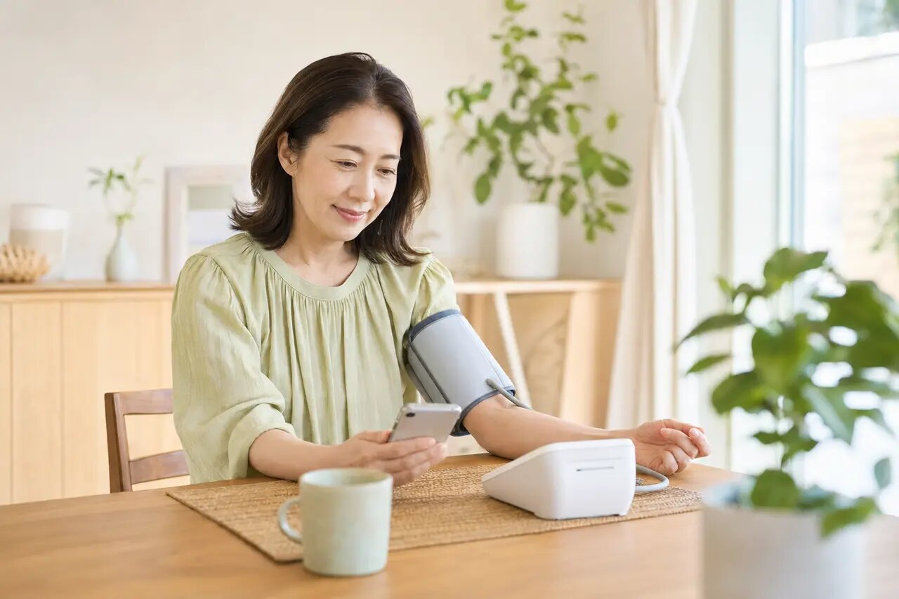 自宅での血圧記録